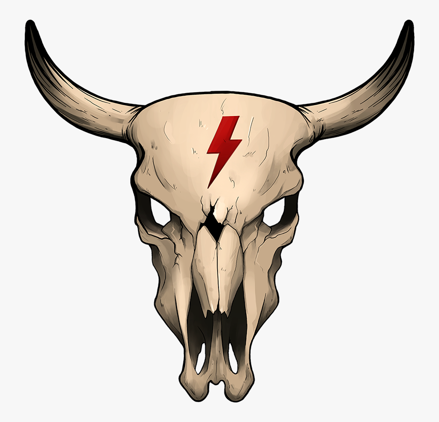 Bullskull - Skull, Transparent Clipart