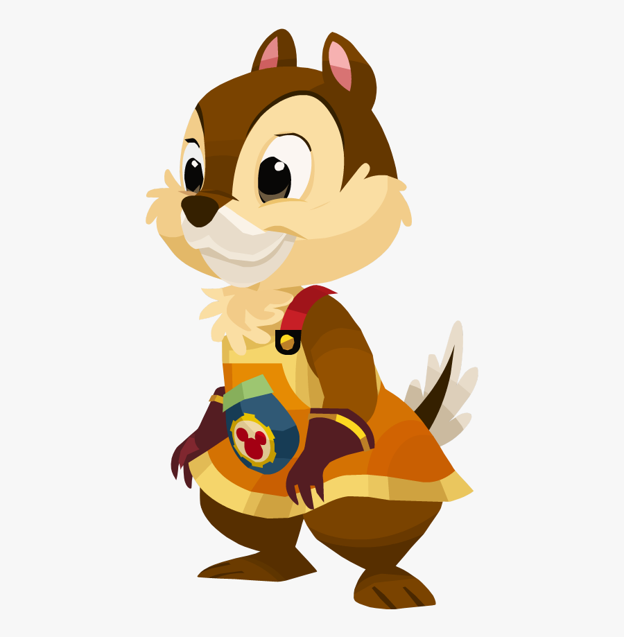 Kingdom Hearts Clipart Chip Dale - Kingdom Hearts Union X Chip And Dale, Transparent Clipart