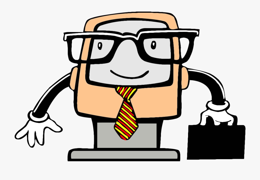 My Computer Guy - Computer Guy Cartoon, Transparent Clipart