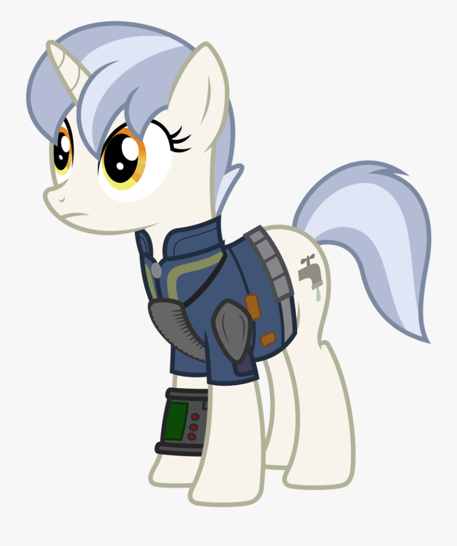 Safe Drawing Vault - Fallout Equestria Vault Suit, Transparent Clipart
