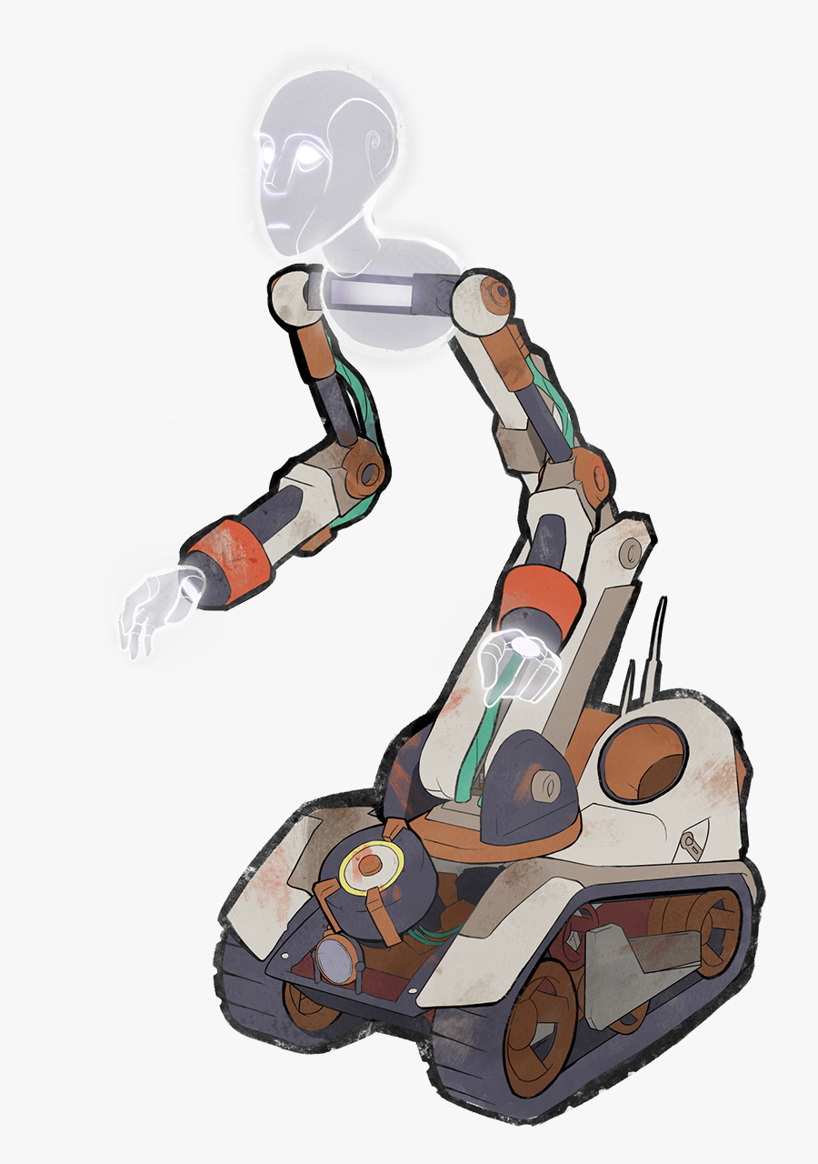Heaven's Vault Robot, Transparent Clipart