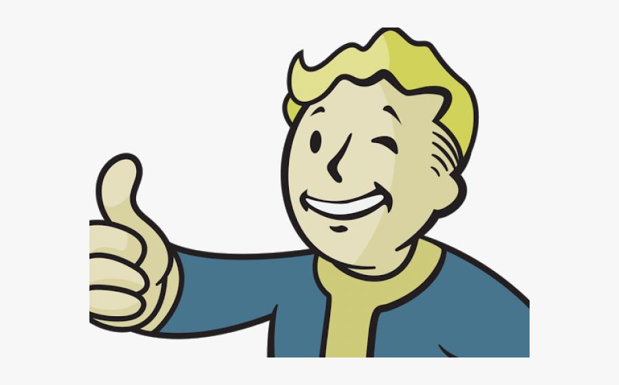 Fallout Clipart Pip Boy - Fallout Vault Boy, Transparent Clipart
