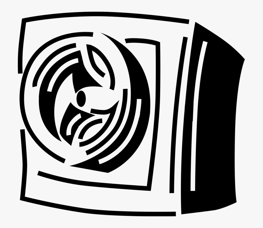 Vector Illustration Of Secure Bank Vault Or Safe Strongbox, Transparent Clipart