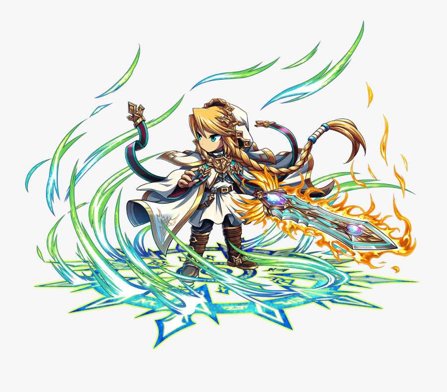 Transparent Brave Clipart - Brave Frontier New Dark Unit 2018, Transparent Clipart