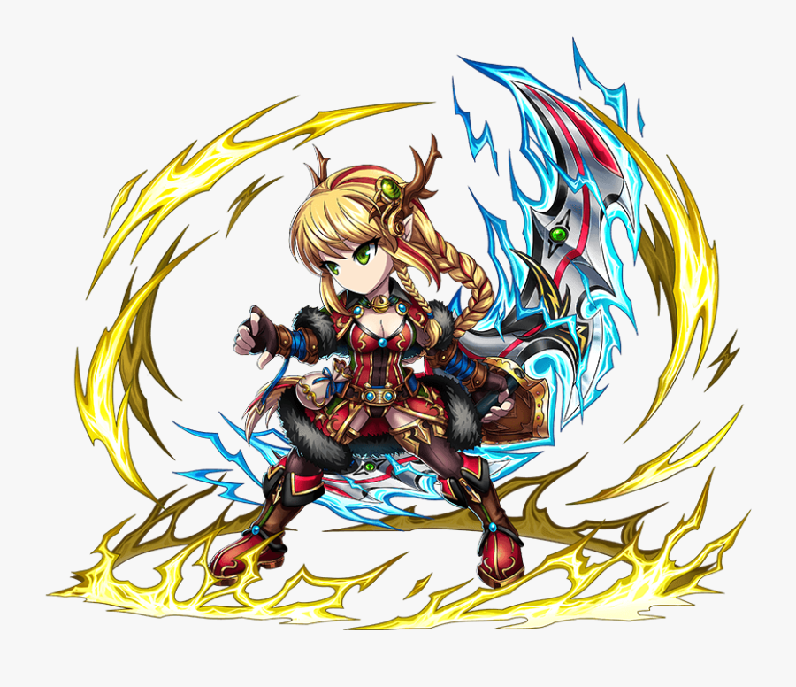 Resurrected Silvie Brave Frontier Clipart - Reddit Brave Frontier 2, Transparent Clipart