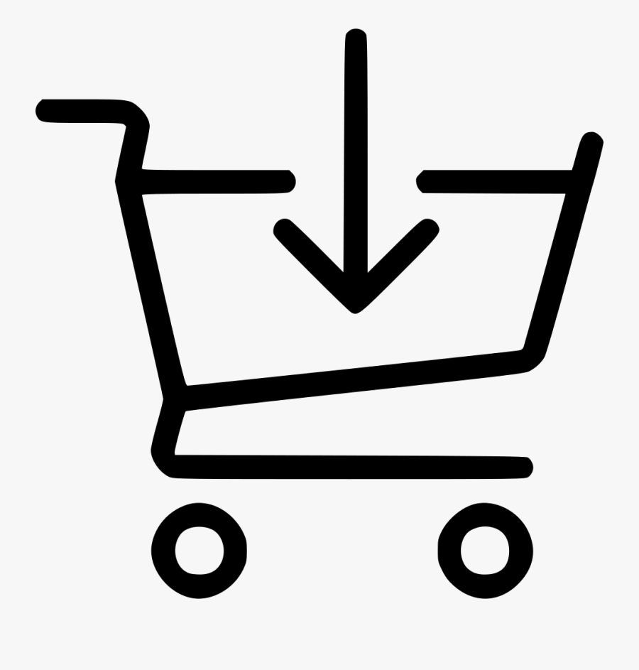 Clip Art,line,symbol,coloring Book,graphics - Basket Purchase, Transparent Clipart