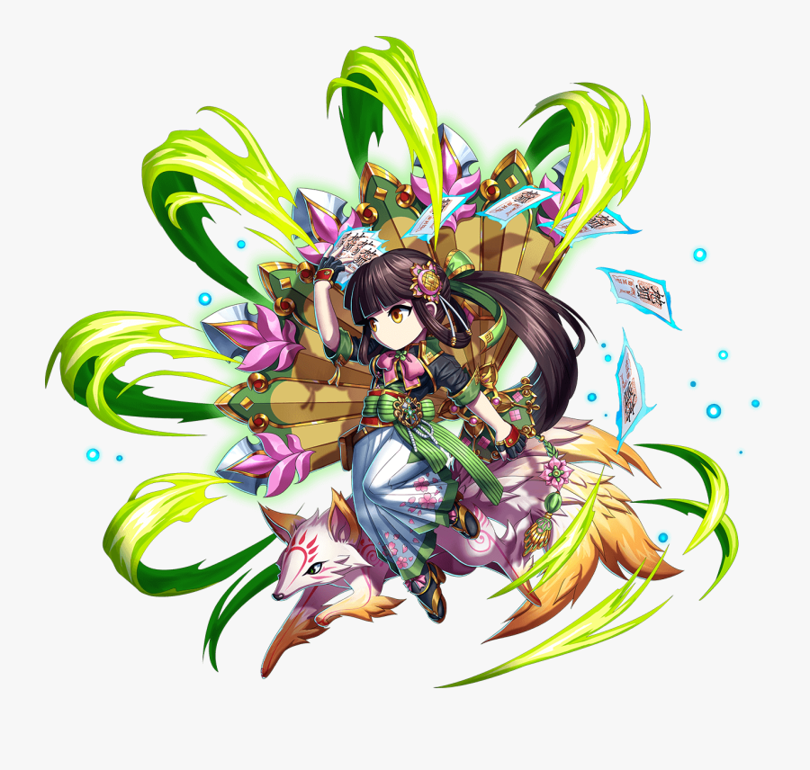 Unit Ills Thum - Brave Frontier Honoka And Hisa, Transparent Clipart