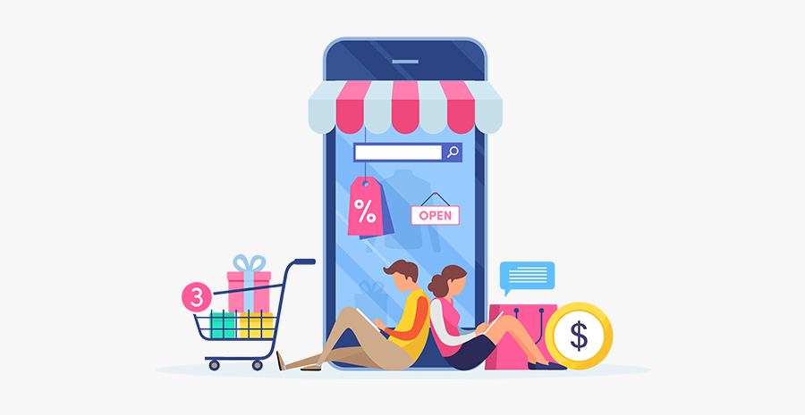 Online Store Shop Png, Transparent Clipart