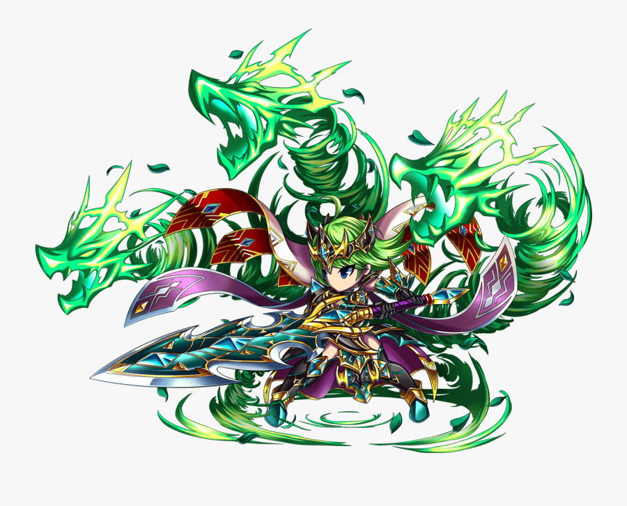 Brave Frontier Unit Review And Analysis - Brave Frontier Unit Female Earth, Transparent Clipart