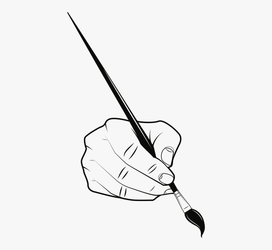Line Art,thumb,coloring Book - Hand, Transparent Clipart