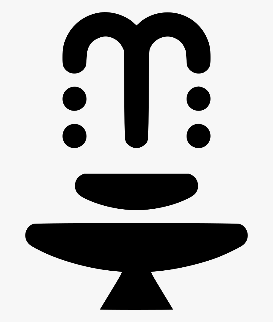 Water Fountain - Icono De Una Fuente, Transparent Clipart
