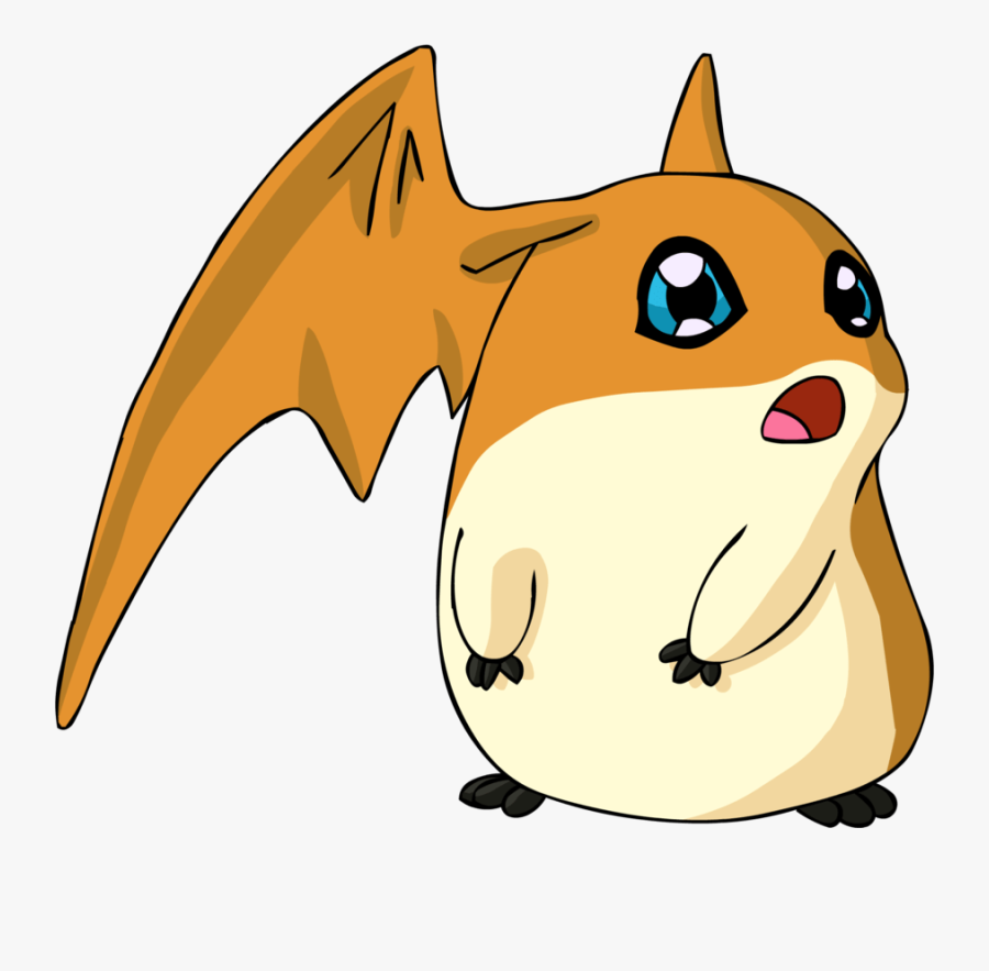Digimon Character Patamon Open Mouth - Digimon Patamon, Transparent Clipart