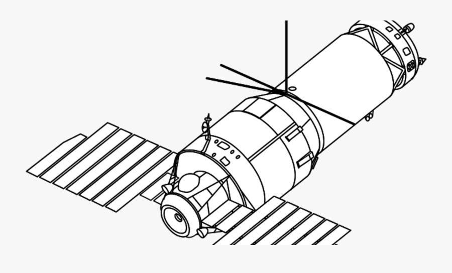 Salyut 3, Transparent Clipart
