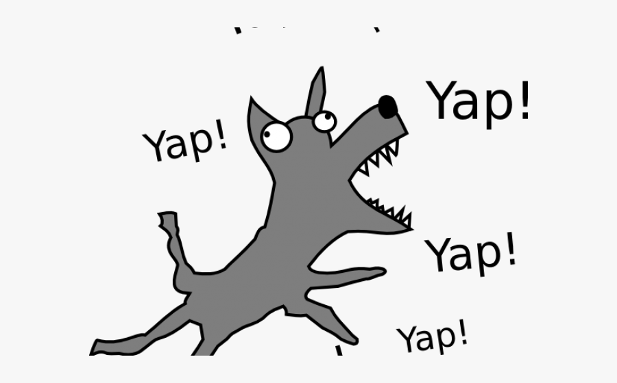 Dog Barking Clipart - Yap Clipart, Transparent Clipart