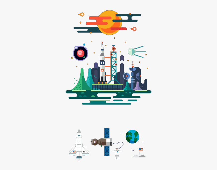 Space Stations Free Clipart, Transparent Clipart