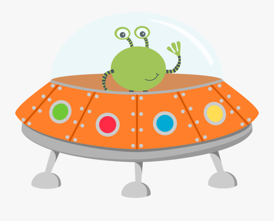 Crayon Alien Clipart - Imagenes De Naves Espaciales Animadas, Transparent Clipart