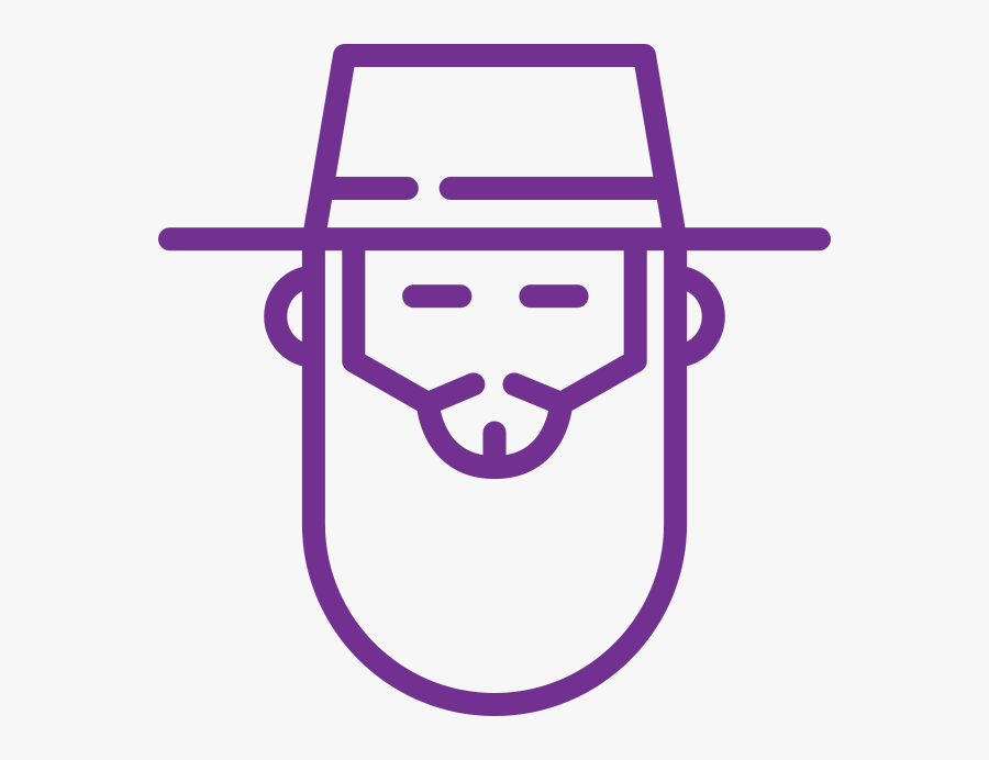 Rabbi Clipart Hebrews - Judaism, Transparent Clipart