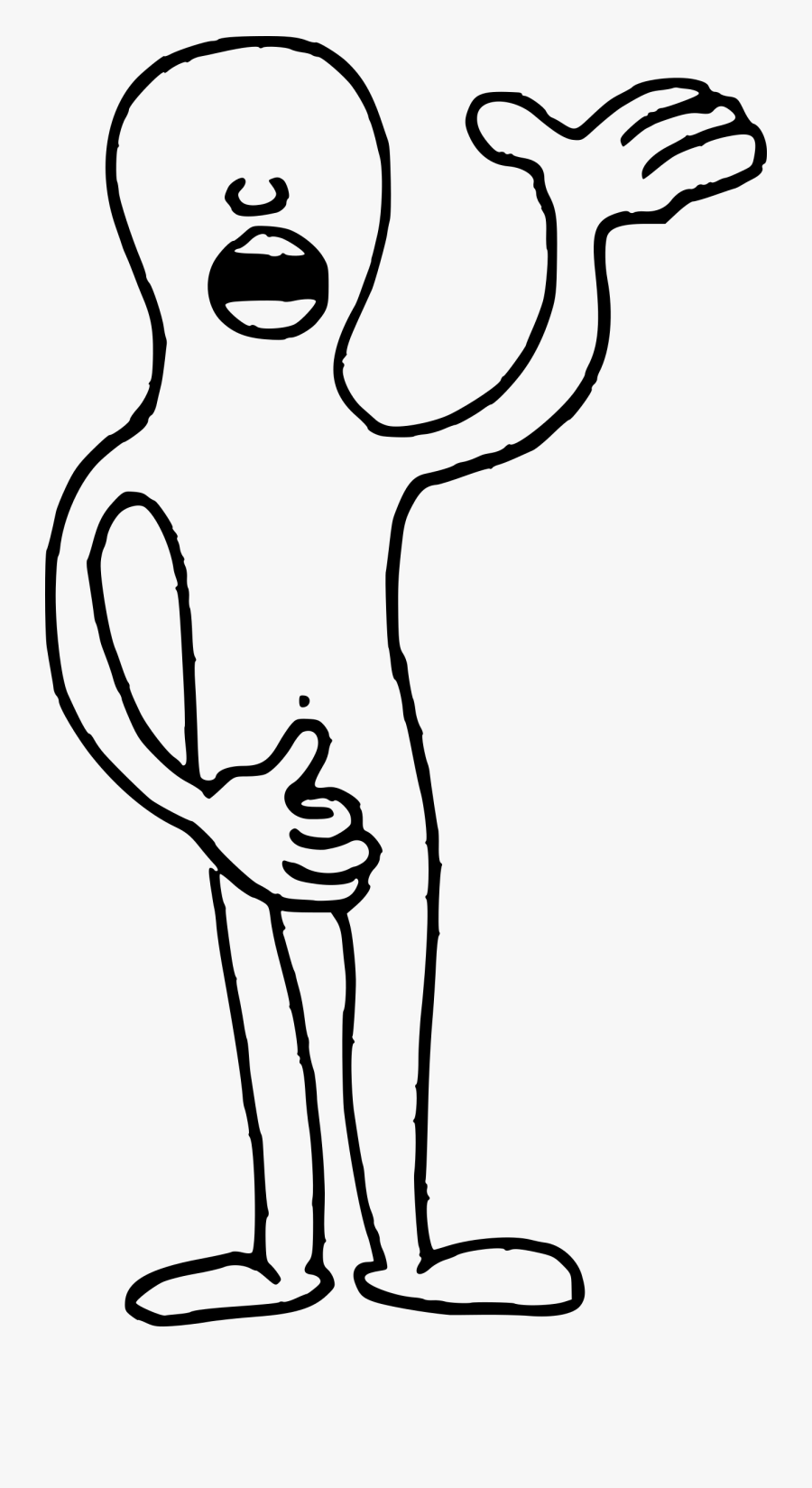 Cartoon Singing Clip Arts - Singing Man Drawing, Transparent Clipart