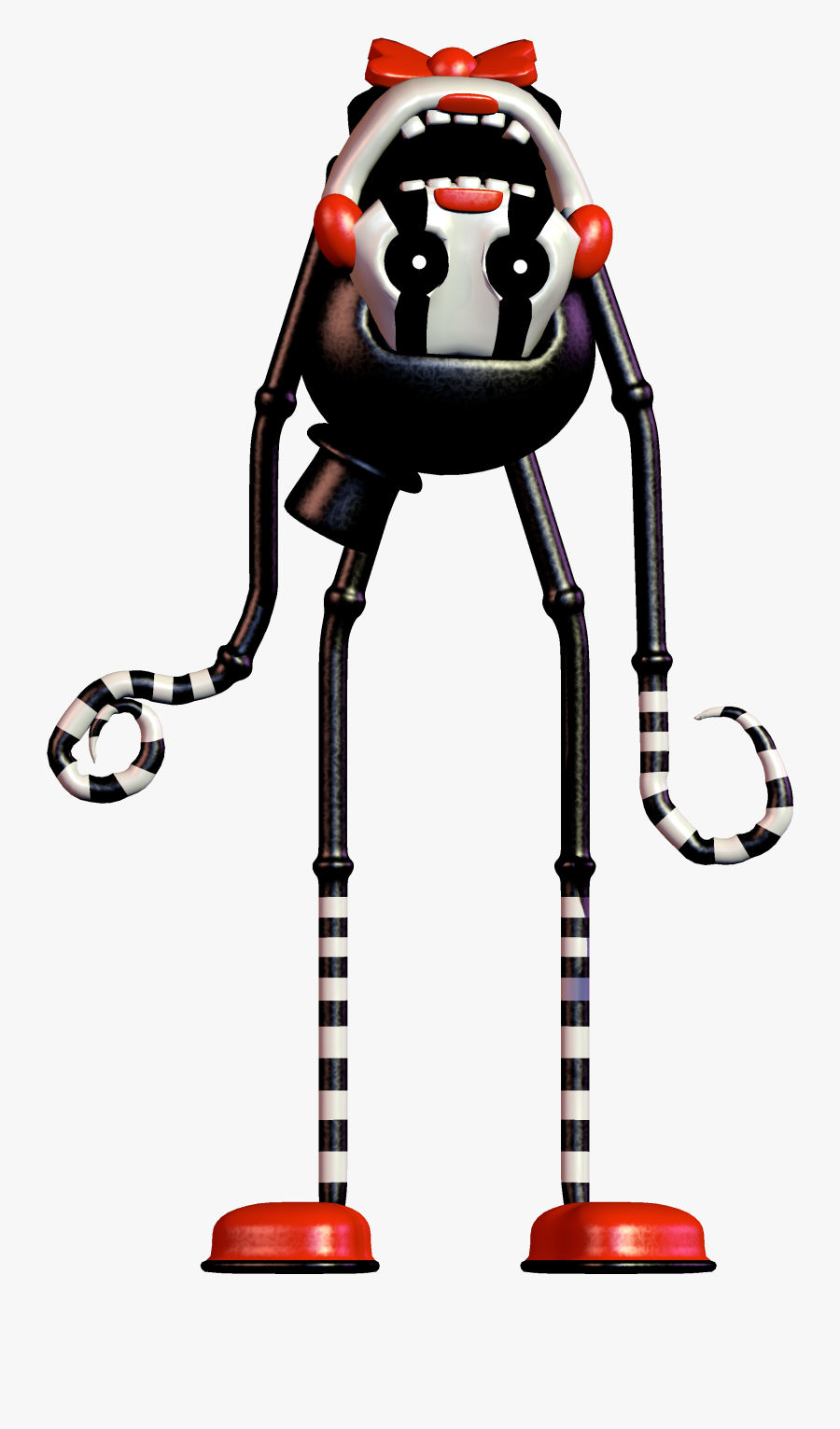 Fnaf Puppet Upside Down, Transparent Clipart