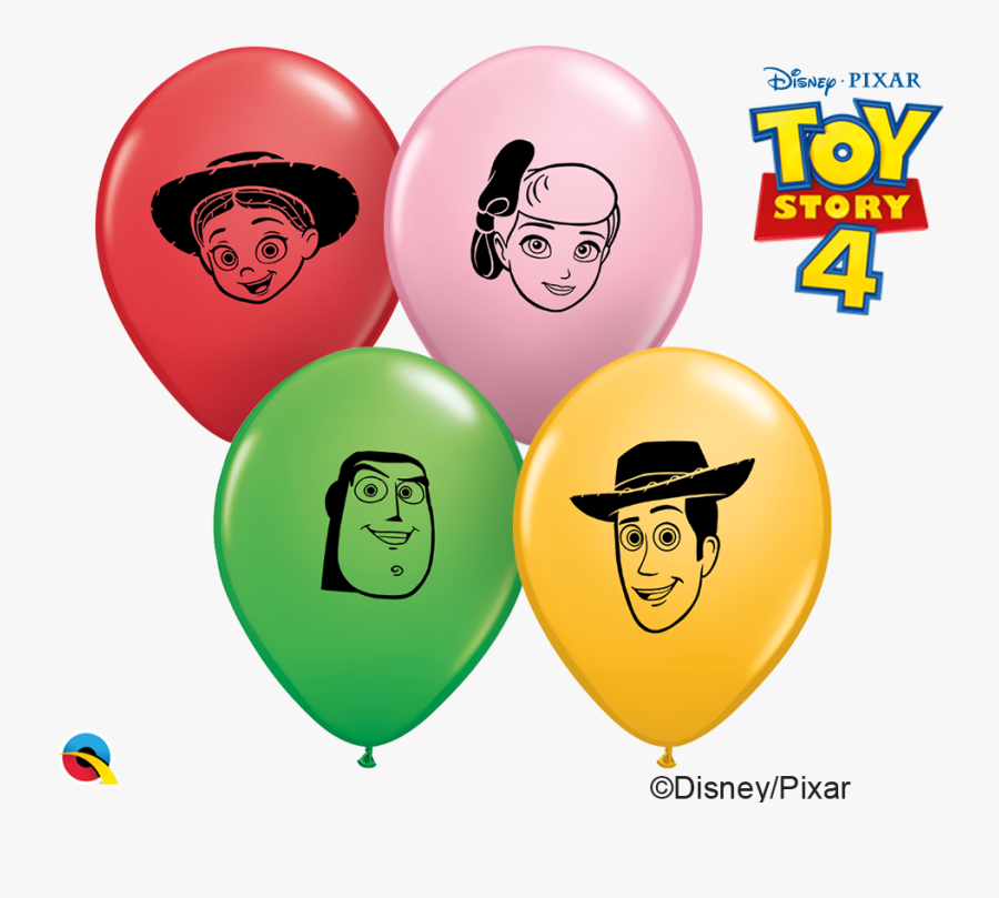 Toy Story Qualatex 5 Inch Prints Modelling Balloons - Toy Story 2 Movie Poster, Transparent Clipart