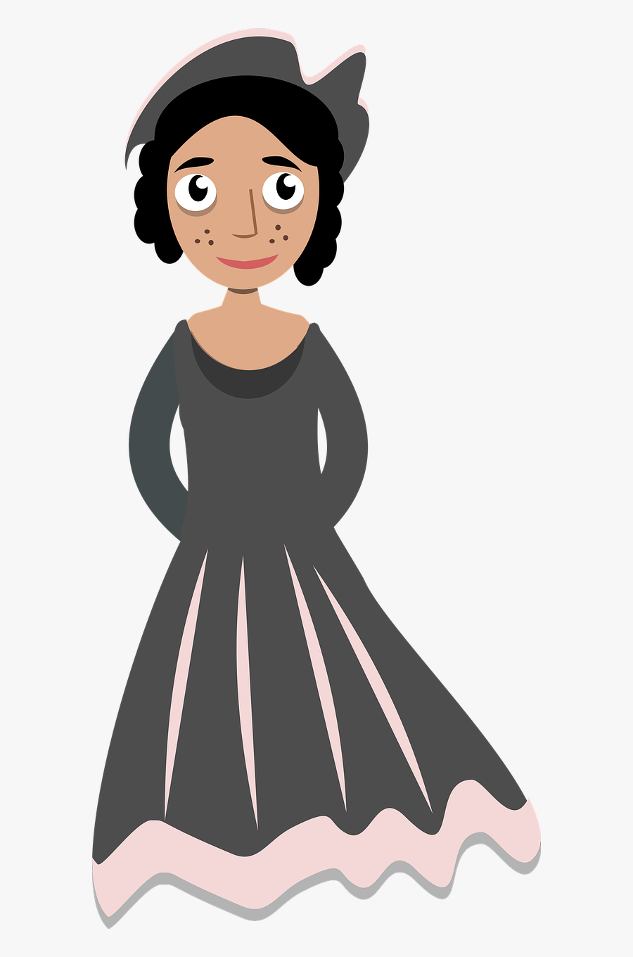 Girl Black Woman Free Picture, Transparent Clipart