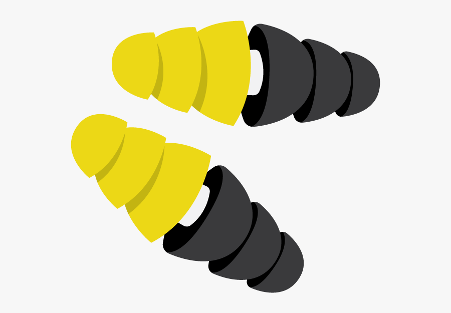 Earplugrender - Dual Sided Combat Arms Earplugs, Transparent Clipart