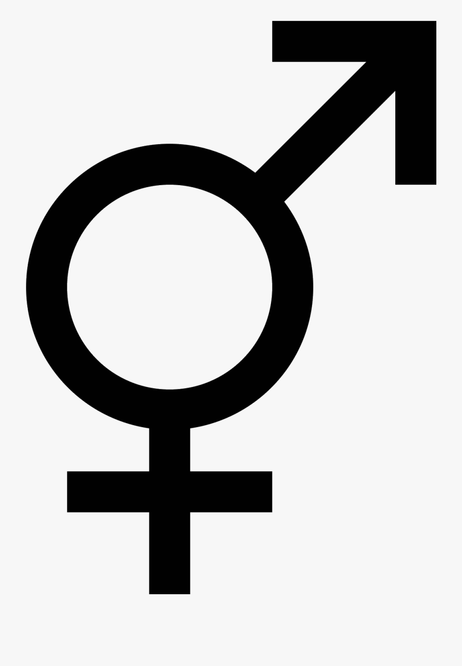 Transgender Gender Symbol Clip Art - Transgender Sign, Transparent Clipart