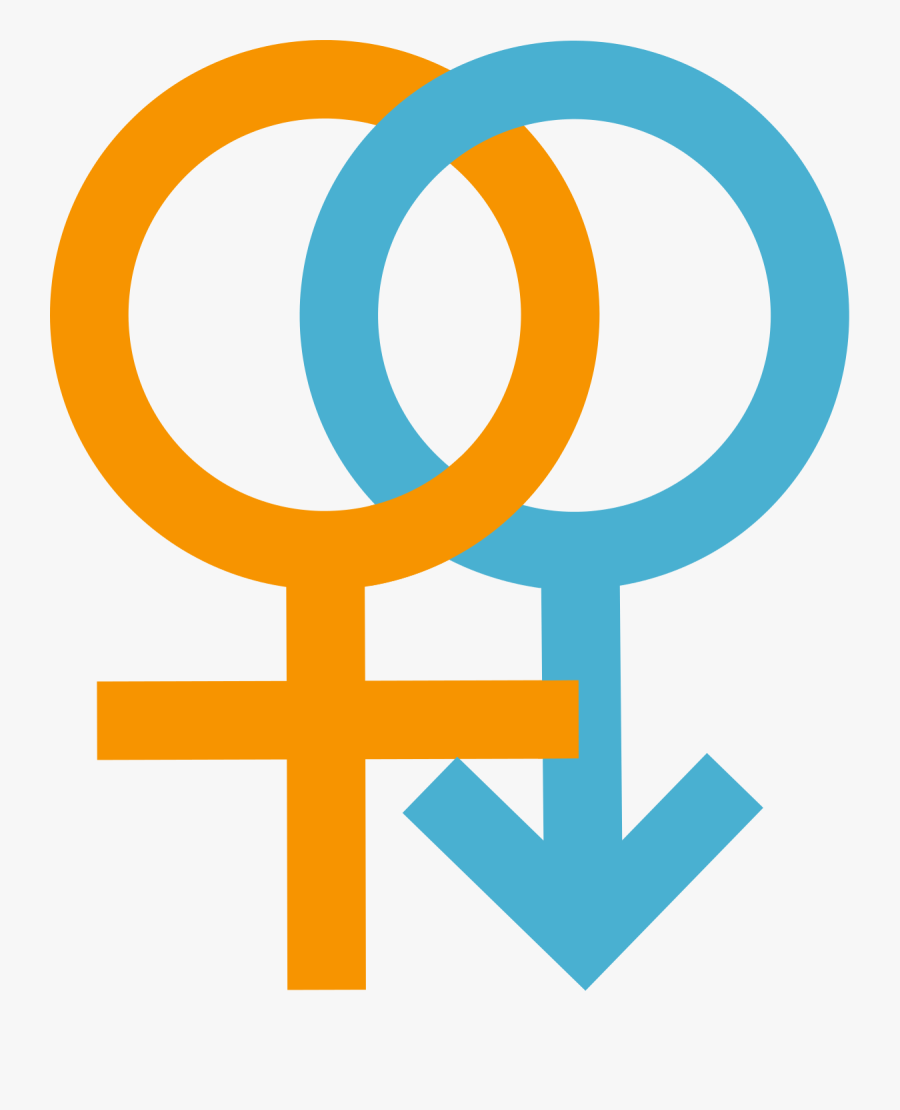 Transparent Sexual Clipart - Sex And Gender Logo Png, Transparent Clipart