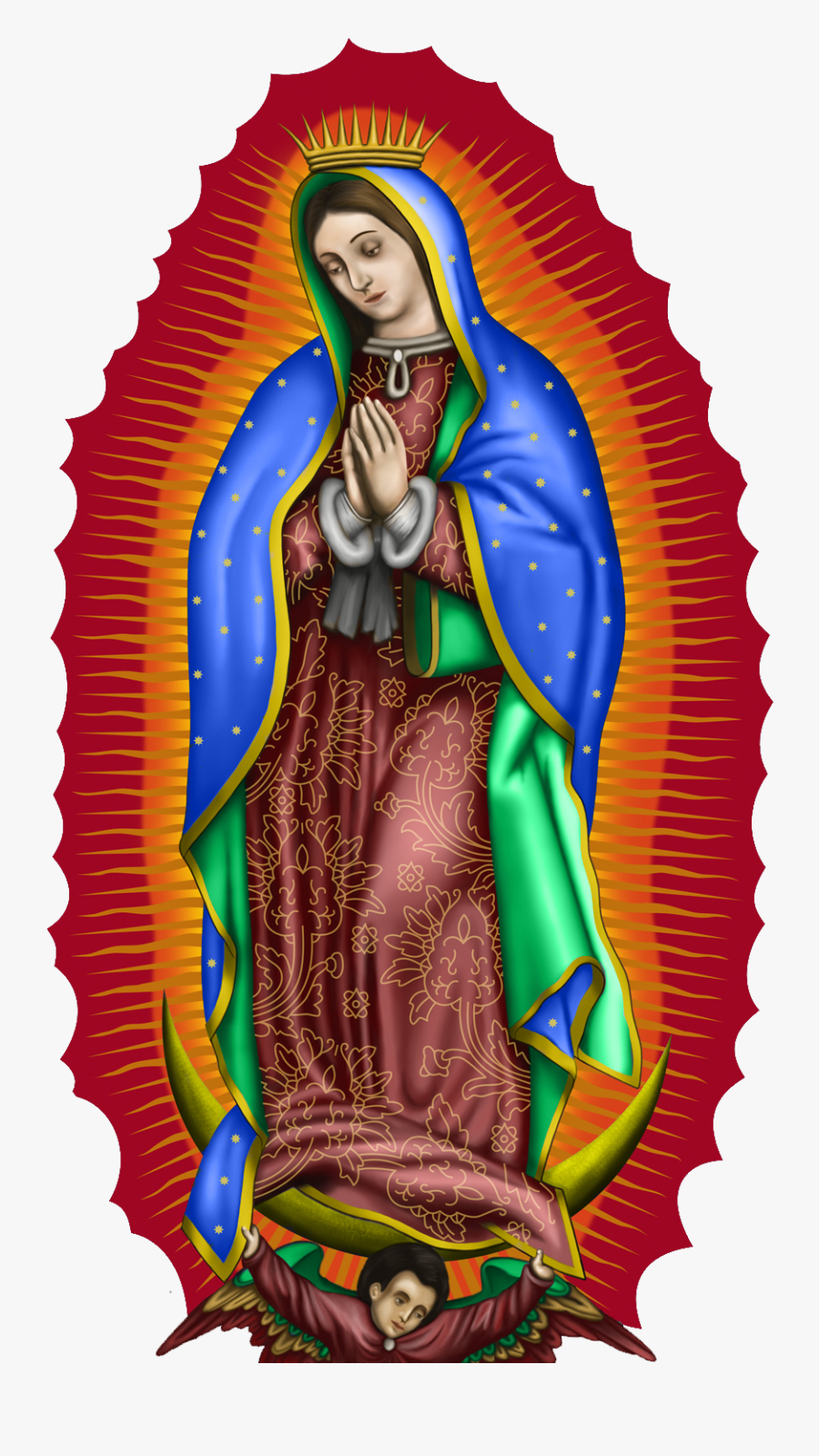 Clip Art Iglesia Nuestra Senora De - Virgin Mary Phone Case, Transparent Clipart