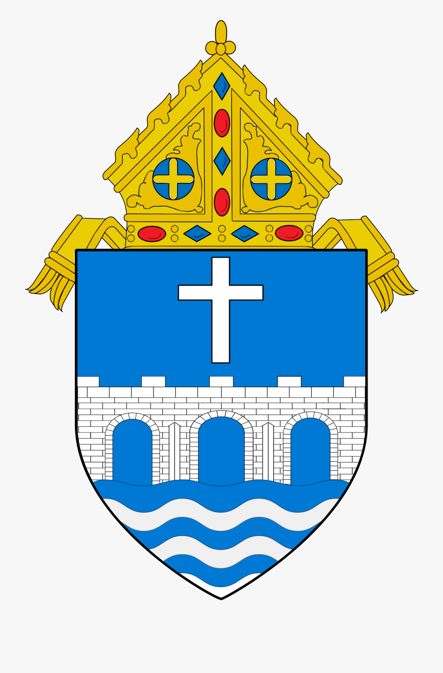 Archdiocese Of New York Coat Of Arms, Transparent Clipart