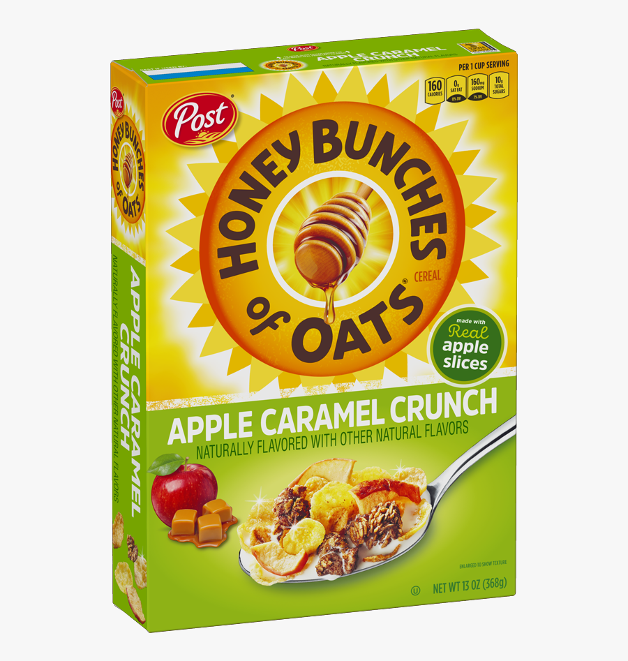 Hac-100 Rte Hbo Apple Caramel Crunch Product Box - Breakfast Cereal, Transparent Clipart