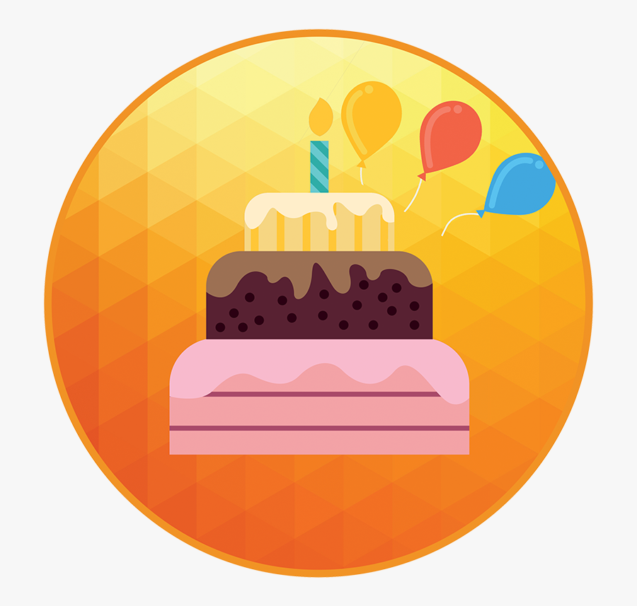 Birthday Cake, Transparent Clipart