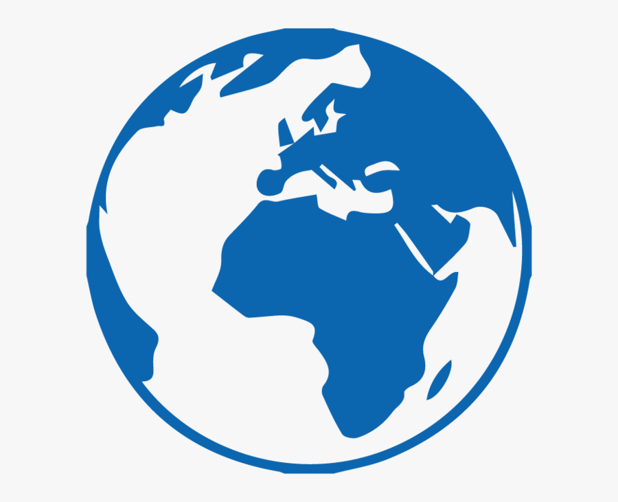 Transparent 24 7 Png - Map Earth Clip Art, Transparent Clipart