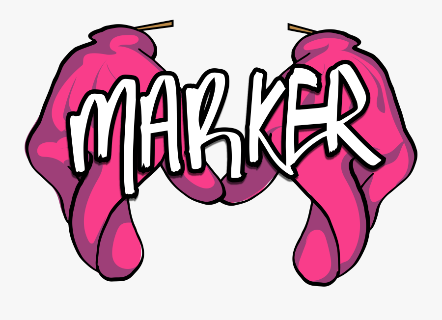 Marker Clipart Magenta, Transparent Clipart