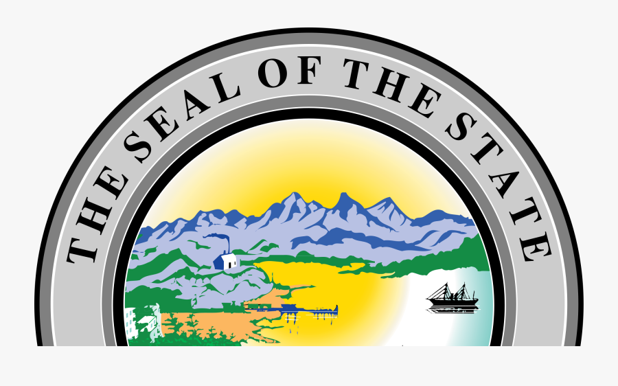Alaska State Seal Png, Transparent Clipart