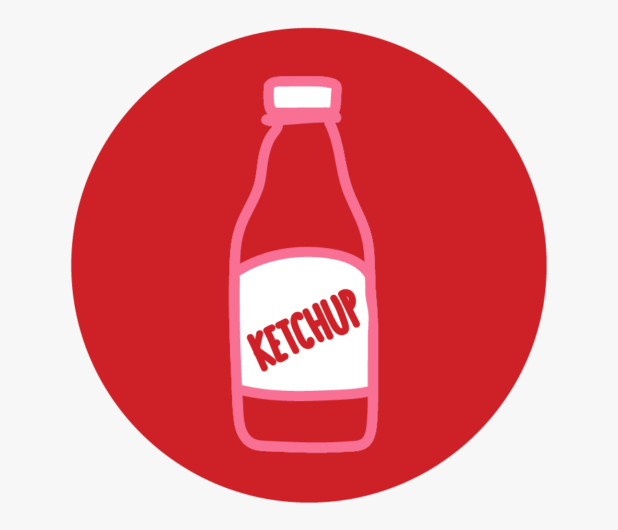 Ketchup Bottle Clip Art, Transparent Clipart