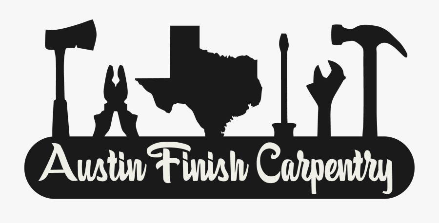 Austin Finish Carpentry - Silhouette, Transparent Clipart