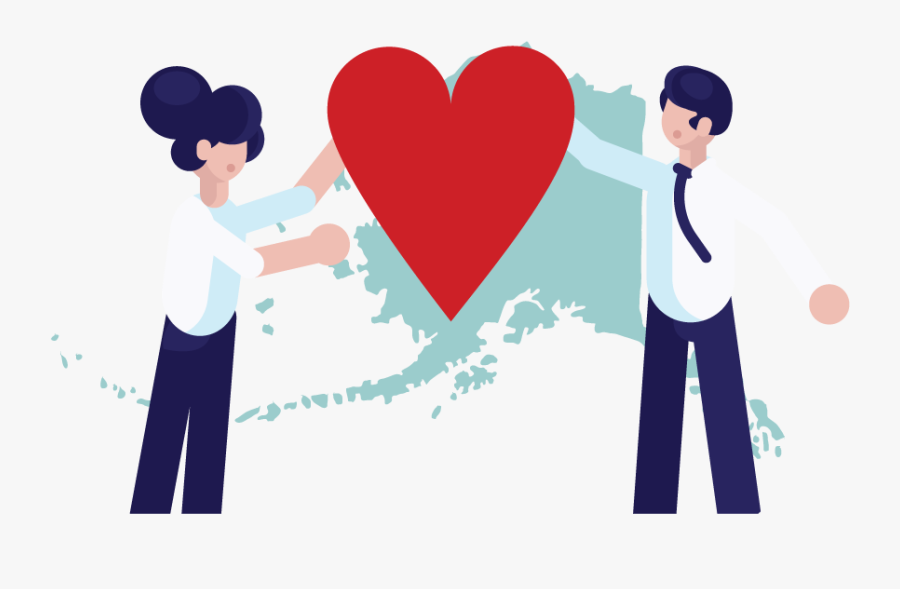 Two People Forming A Nonprofit In Alaska - Nonprofit Organization, Transparent Clipart