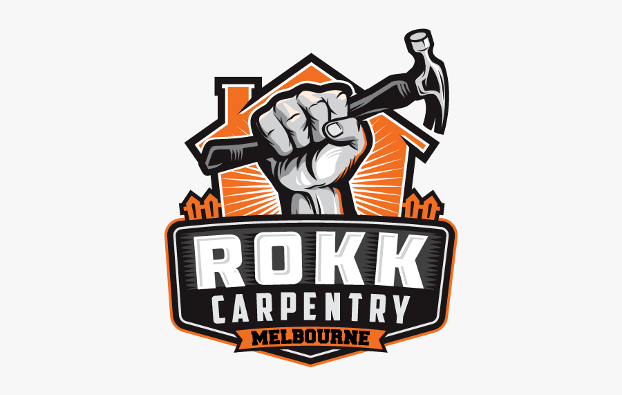 Rokk Carpentry Melbourne Carpenter - Illustration, Transparent Clipart