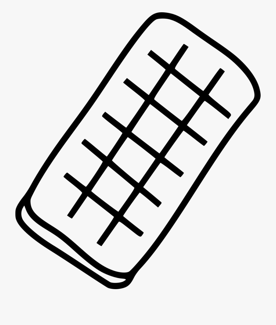 Dark Chocolate Squares Treat Candy Sugar Dessert - Dark Chocolate, Transparent Clipart