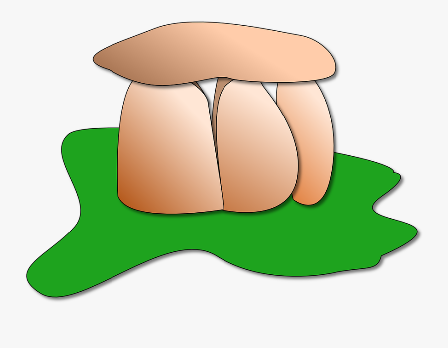 Dolmen, Tomb, Ancient, Stone, History, Monument - Dolmen Cartoon, Transparent Clipart