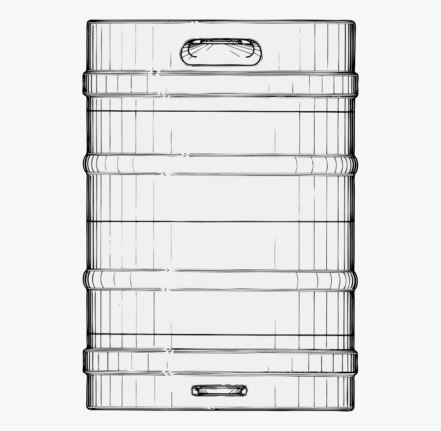 Beer Keg, Transparent Clipart