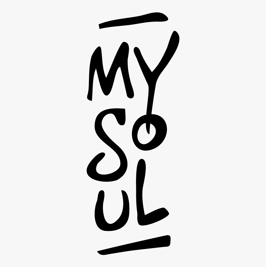 My Soul Text Logo, Transparent Clipart