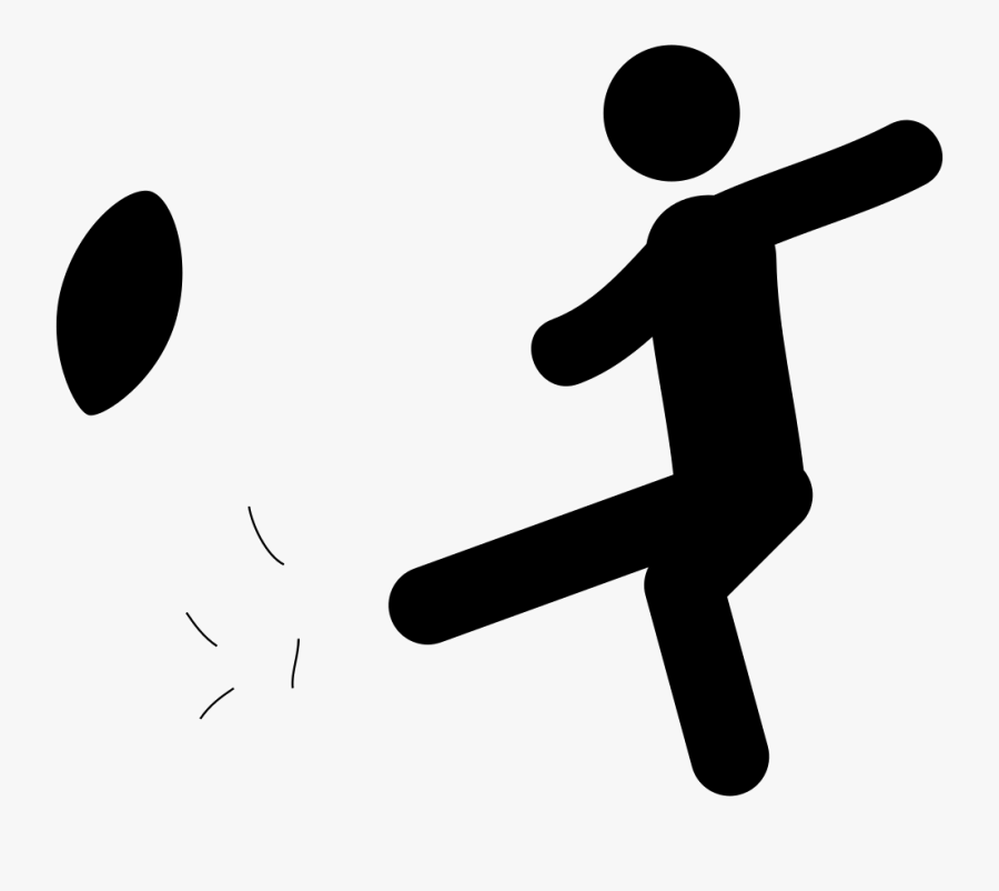 Kickball Clipart Svg - Kick Icon, Transparent Clipart
