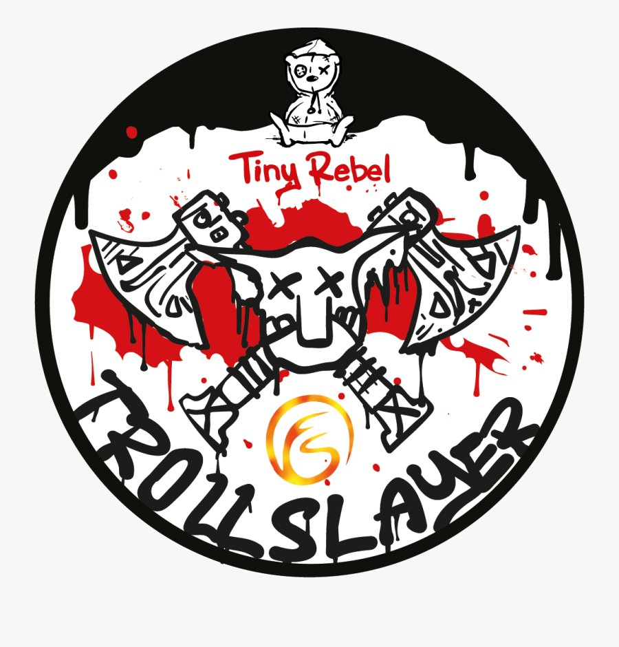Trollslayer Keg Clip - Emblem, Transparent Clipart