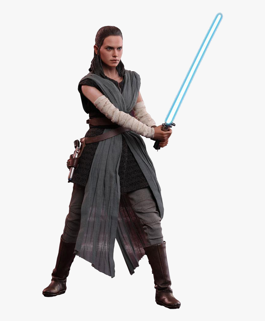 Rey Luke Skywalker Youtube Jedi Star Wars - Rey Last Jedi Outfit, Transparent Clipart