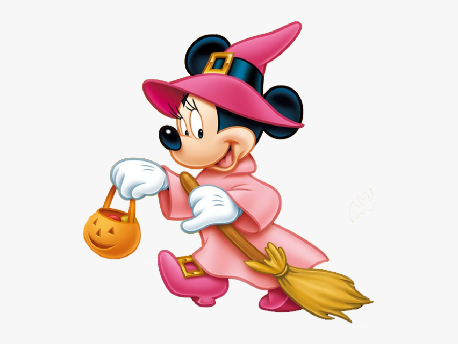 Disney Halloween Clipart - Minnie Mouse Halloween, Transparent Clipart