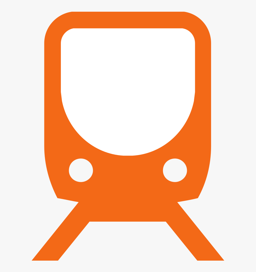 Japan Train Symbol, Transparent Clipart