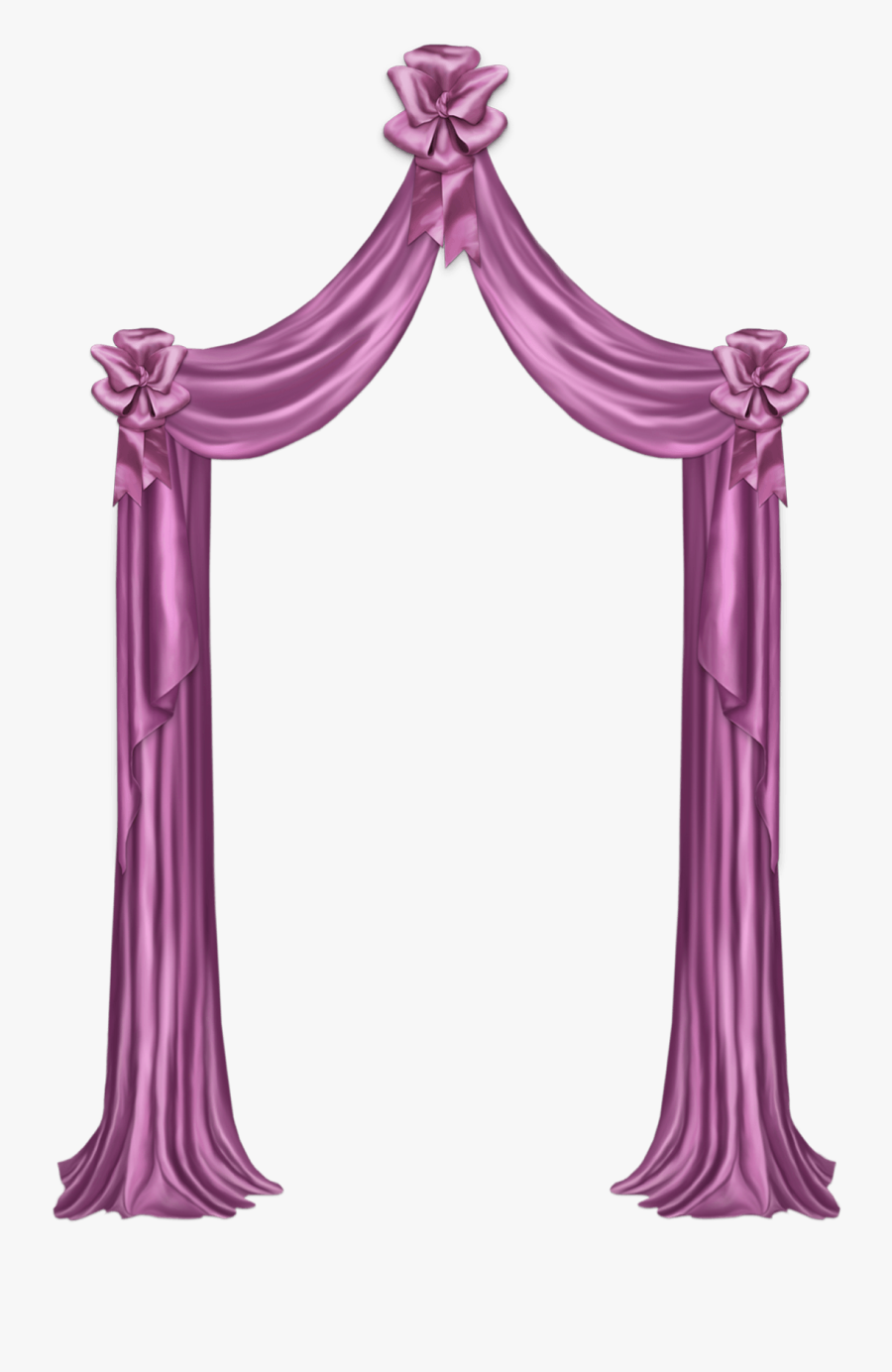 Curtain Clip Art, Transparent Clipart