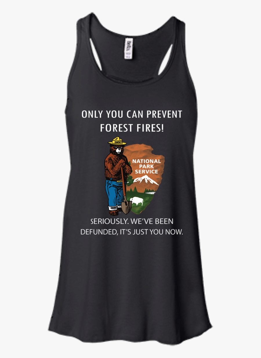 Transparent Smokey The Bear Png - Jeep Tank Top Ladies, Transparent Clipart